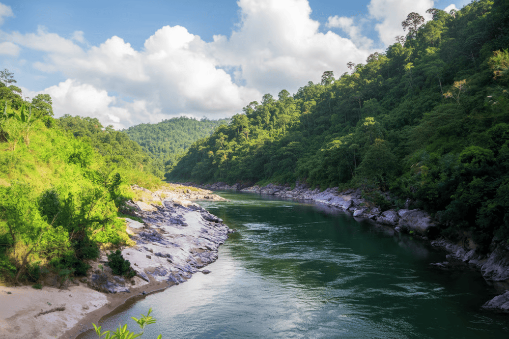 Suối nước n&oacute;ng Klu